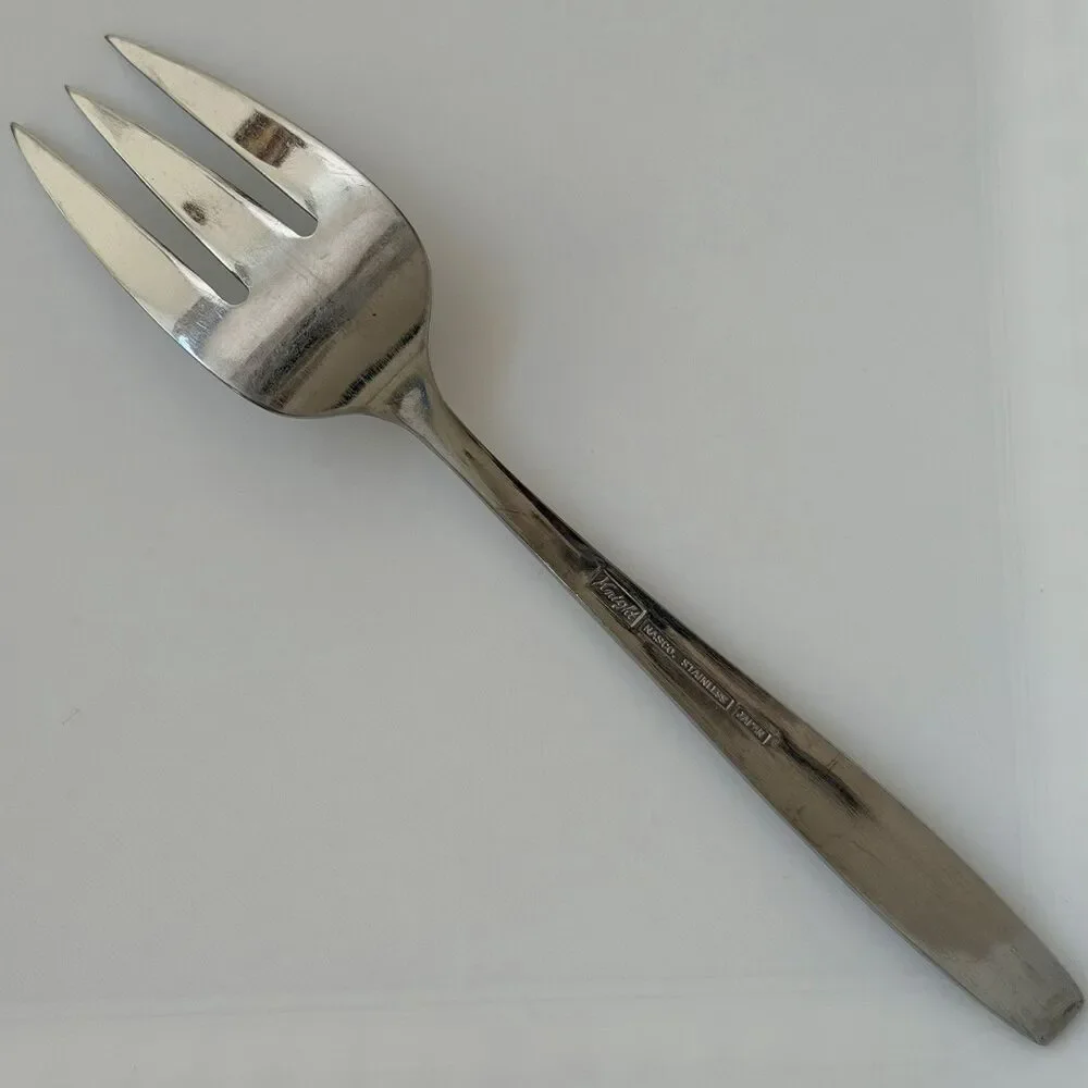 5pc NASCO Knight Serving Set Stainless Japan Glossy Textured Handle